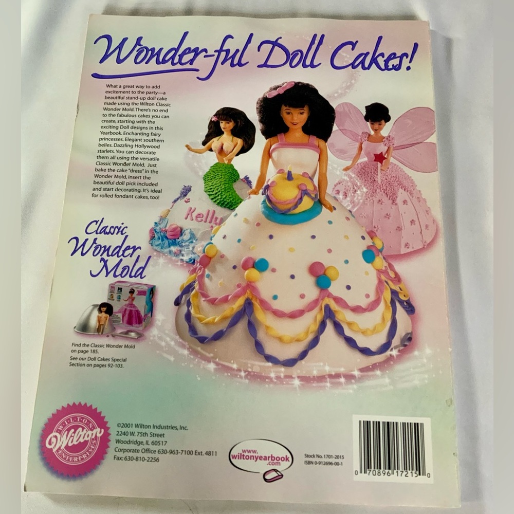 2002 WILTON YEARBOOK CAKE DECORATING - Picture 3 of 3